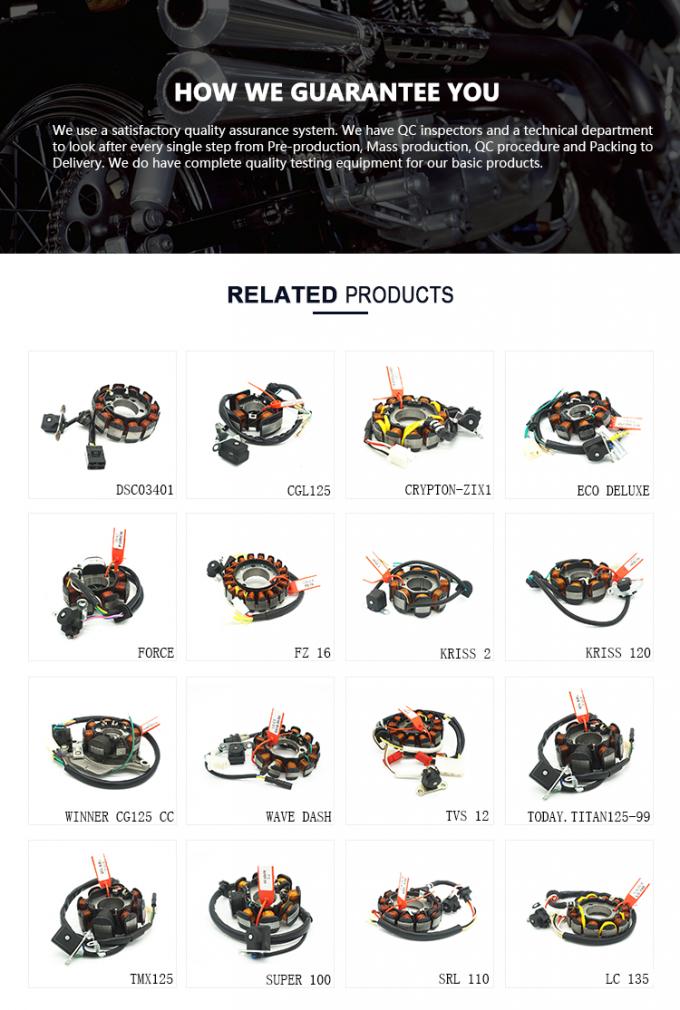 Высокая эффективность АПАШ 160 пакет 180 частей магнето мотоцикла РТР/катушки