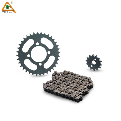 Factory custom steel YAYE 428H-100L  chain sprocket set for DY100 CD110  Motorcycle