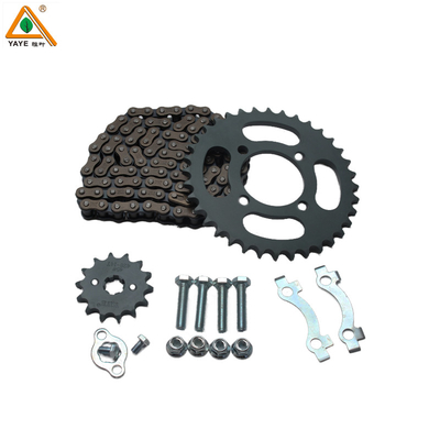 Factory custom steel YAYE 428H-100L  chain sprocket set for DY100 CD110  Motorcycle