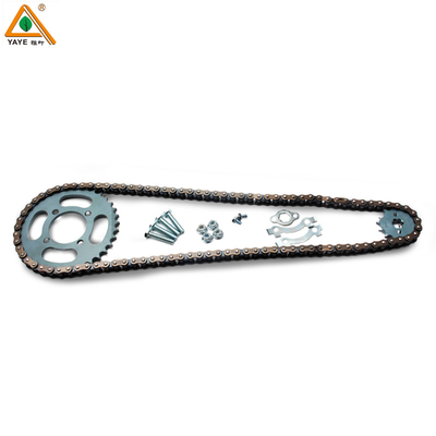 Factory custom steel YAYE 428H-100L  chain sprocket set for DY100 CD110  Motorcycle