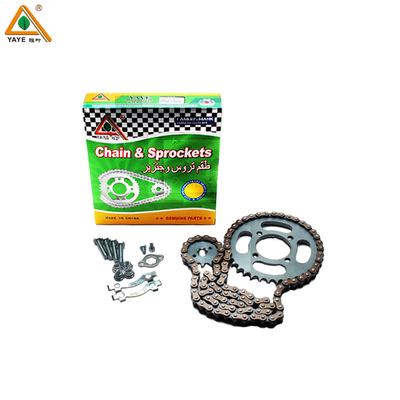 Factory custom steel YAYE 428H-100L  chain sprocket set for DY100 CD110  Motorcycle