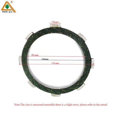 Motorcycle Rubber Based Clutch Plate Paper Based Friction Sheet125cc 150cc 200cc for HONDA- CG125 CG150 CG200