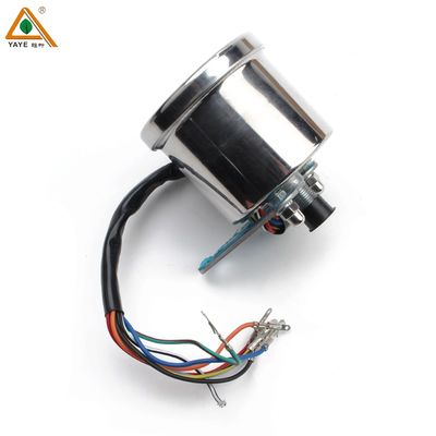New Retro Modified 12v Three Light Two Mileage LED Digital Instrument Display Waterproof Motorcycle Speedometer