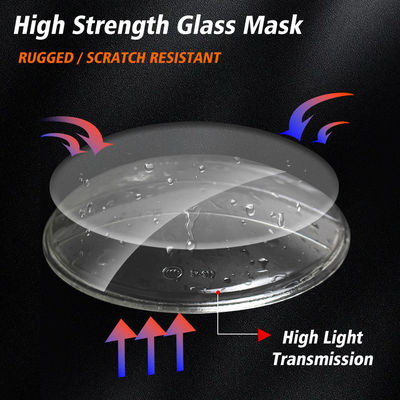 YAYE 6 Inch CM125 Water Lamp Blue DRL LED Accessory Motorcycle Yellow White High Low Beam DRL Headlight with Optical Lens