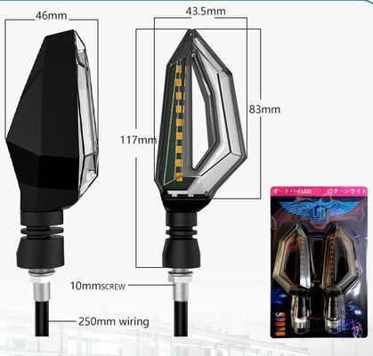 YAYE 12 V Universal Bike LED Indicator Blinker Signal Turn Assy System Motorcycle Lighting Lamp Light