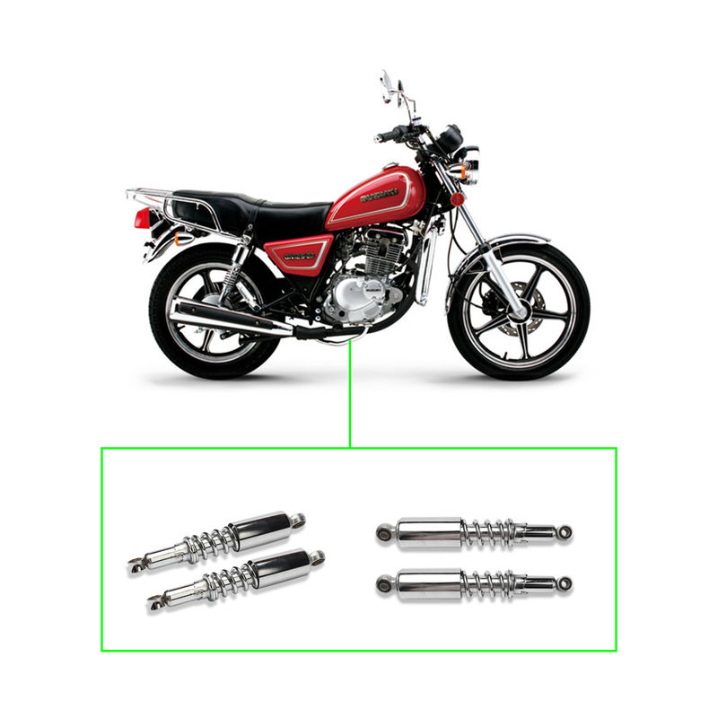 125 CC Motorcycle Shock Absorber Hydraulic Oil Pressure Rear Shock Absorber for GN125 Motorcycle Suspension Parts
